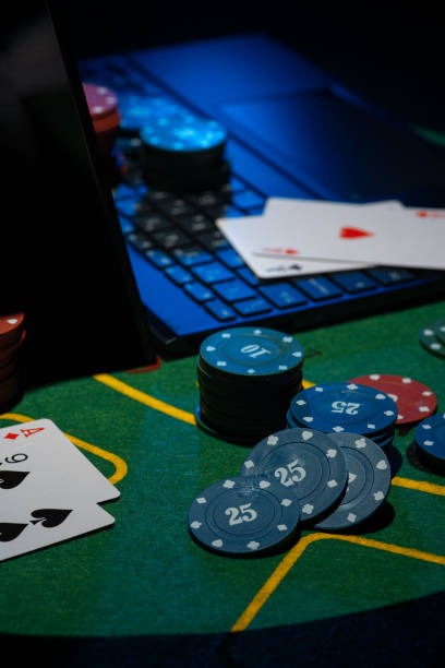 Live roulette wheel in studio setting